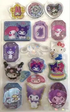 50.サンリオシール＋おはじきシール おすそ分けです。