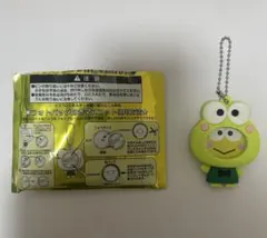 サンリオキャラクターズ　フォトバッジ付きマスコット　けろけろけろっぴ