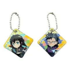 鬼滅の刃×くら寿司　下敷き&キーホルダーセット