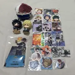 ヒロアカ カード りらこっと アクスタ 缶バ ふわころ 爆豪 緑谷 焦凍 荼毘