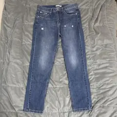 BROWNY STANDARD デニム パンツ L ダメージ加工