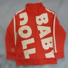 BABY DOLL 赤 フルジップジャケット 130