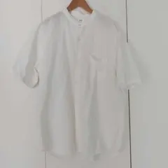 UNIQLO ホワイト 半袖シャツ L