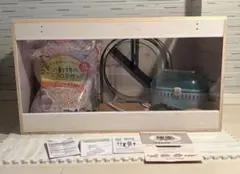 ハムスター小屋(自作)中古 ヒーター、その他色々セット - メルカリ