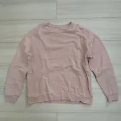 裏起毛　トレーナー　ピンク　150cm