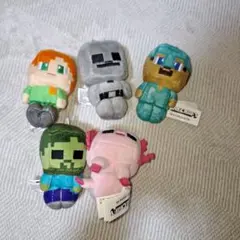Minecraft ぬいぐるみ 5体セット