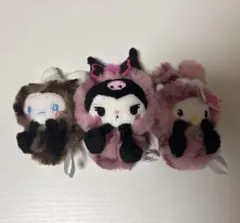 y*m様 サンリオキャラクターズ ギャルらび♡マスコット 3個セット