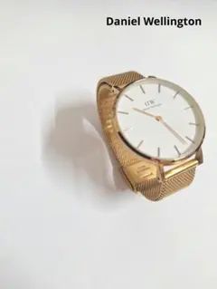 ［稼働中］Daniel Wellington 腕時計 ゴールド メッシュウォッチ