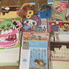 カラフルキャラクター レターセット