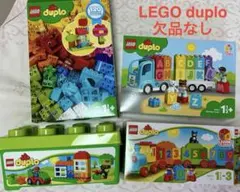 LEGOデュプロ 4点セット 欠品なし 箱・説明書付 状態良好 知育 レゴのサムネイル