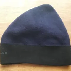 レア❤廃盤の形と配色　シルエットが良い！mont-bellフリース帽子