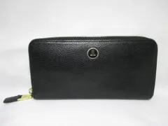 美品 ランセル 長財布 ラウンドファスナー長財布 黒 LANCEL 本物のサムネイル
