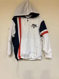 【FILA】 フード付きナイロンジャケット S