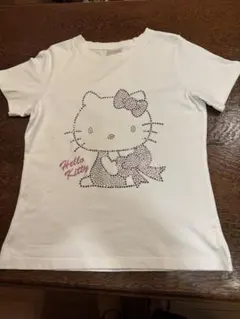 ハローキティ ストーン装飾 Tシャツ