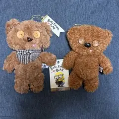 USJ ミニオン ティム ぬいぐるみキーホルダー 2体セット