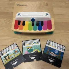 Baby Einstein 전자악기 화려한 건반 카드 3장(뒤표 6곡)