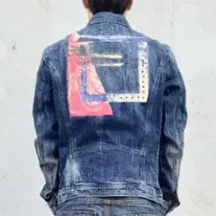 DIESEL☆Indian Head Denim Jacket メンズMサイズ