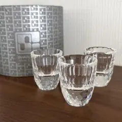 スワロフスキー シルバー クリスタル シュナップス/ショットグラス セット スワロフスキー シルバー クリスタル シュナップス/ショットグラス