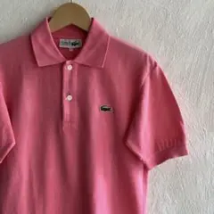 美品 LACOSTE L1212 ポロシャツ ピンク 2 ラコステのサムネイル