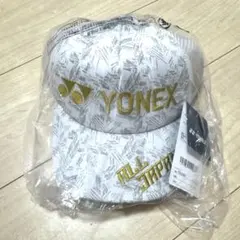 希少】YONEX ALLJAPAN ソフトテニス キャップ 白×金 - メルカリ