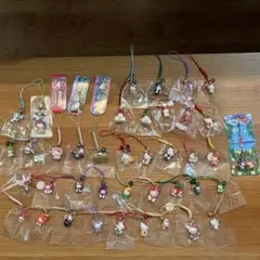326 ハローキティ ストラップ 根付け ご当地 まとめ売り 50個セット