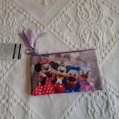 ミッキーキャラクターポーチ
