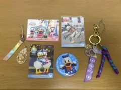 ドナルドダック　セット　レアサイン