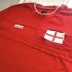 adidas originals イングランド代表 トレフォイルロゴ TシャツL