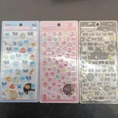 ボンボンドロップシール・ジュエルプチドロップシール 3枚セット