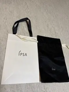 IPSA ショッピングバッグとサテン袋セットのサムネイル