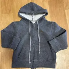 グレー フード付き トレーナー 95cm以下用