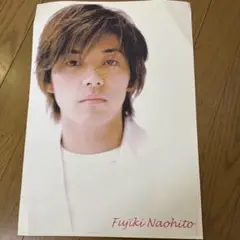 【送料無料】藤木直人さん掲載ページ（ポスターサイズ）#5844 送料無料】藤木直人さん掲載ページ（ポスターサイズ）#5844