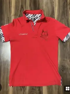 MEN'S MELROSE フィリックス ポロシャツ レッド サイズ3のサムネイル