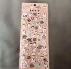 キャラクターステッカー　オバケーヌ　ぷくぷくマシュマロ立体シール　3D 天使