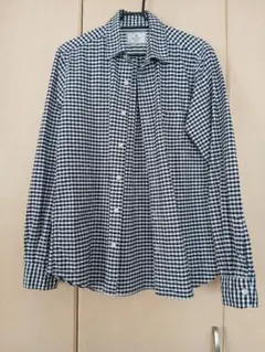 人気　メンズ　シャツ　ナノユニバース　チェック　ギンガムチェック　春　秋　冬