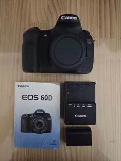 Canon EOS 60D 一眼レフカメラ スマホ転送 シングルレンズセット