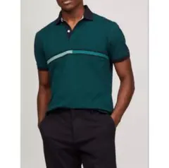 新品未使用 LACOSTE ラコステ カラーブロック切り返しポロシャツ 