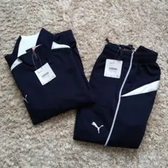 未使用★PUMA ネイビー Lサイズ　上下ジャージセット