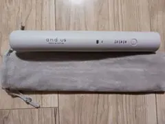 ​and us コードレス ストレートヘアアイロン ポーチ付き