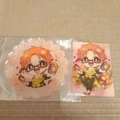 地縛少年花子くん　ティーパーティー　コラボカフェ 　コースター　蒼井茜