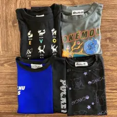 ポケモン半袖Tシャツ4枚セット