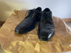 【美品】アシックスランウォーク　スワールトゥ　黒　ブラック　24.5EEEE