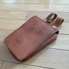本革ウエストバッグ