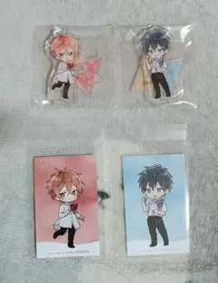 映画ギヴン 海へ 購入特典　真冬＆立夏 アクリルスタンド＆イラストカード