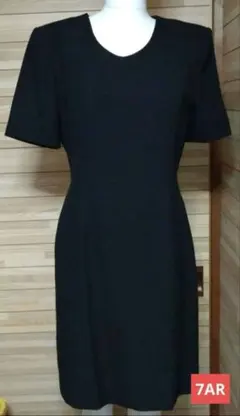 【即日発送！】冠婚葬祭黒ワンピーススーツ7AR
