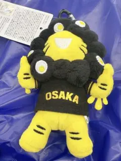 阪神タイガース ミャクミャク ぬいぐるみ ブラック - メルカリ