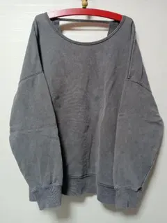 R JUBILEEアールジュビリーBACK OPEN SWEATSHIRTS