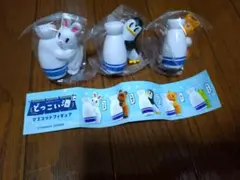 どっこい酒　マスコットフィギュア　3個セット　うさぎ　ねこ　ぺんぎん