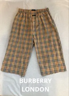 BURBERRY ゴルフ極美品✨大きいサイズ ノバチェック ハーフパンツ 13号