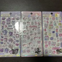 正規品 サンリオ ボンボンドロップシール マイメロ クロミ キティ 立体シール